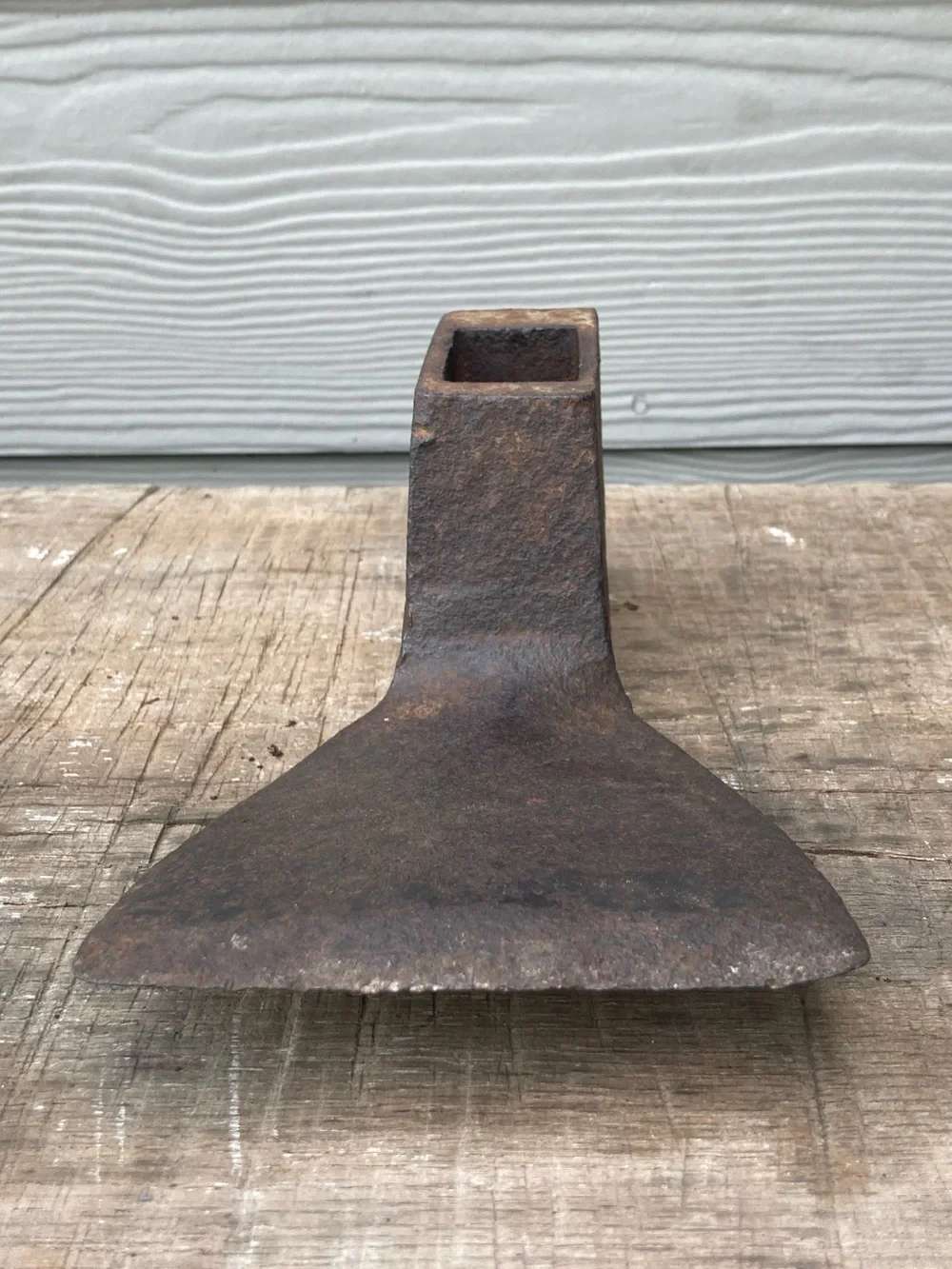 Old Axe Blade No Handle Rusty 9.5” Long